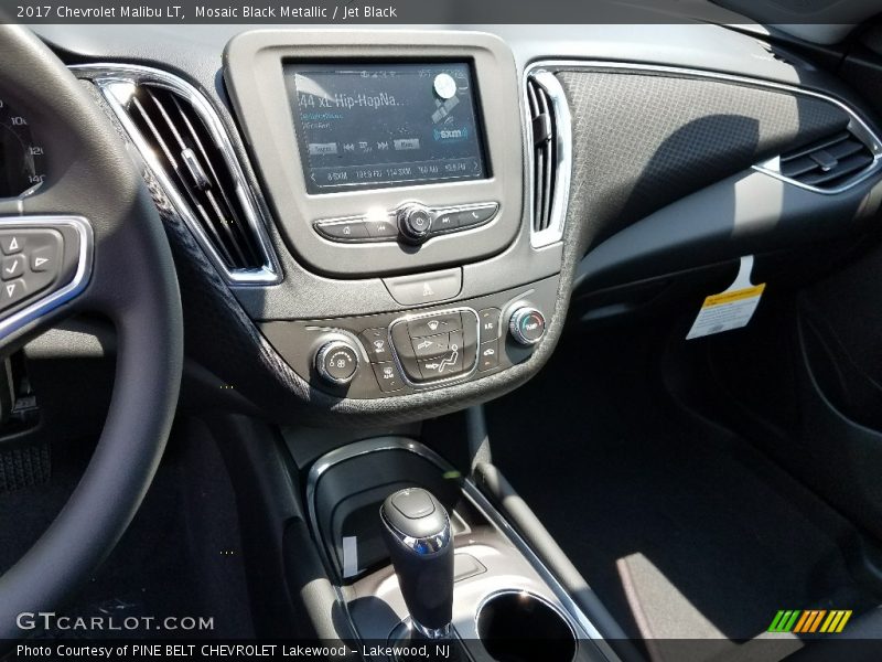 Mosaic Black Metallic / Jet Black 2017 Chevrolet Malibu LT