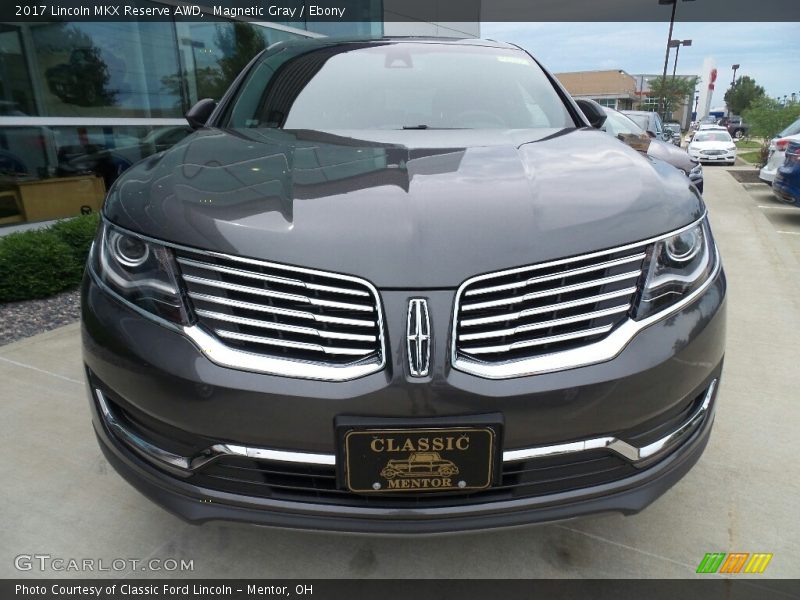 Magnetic Gray / Ebony 2017 Lincoln MKX Reserve AWD