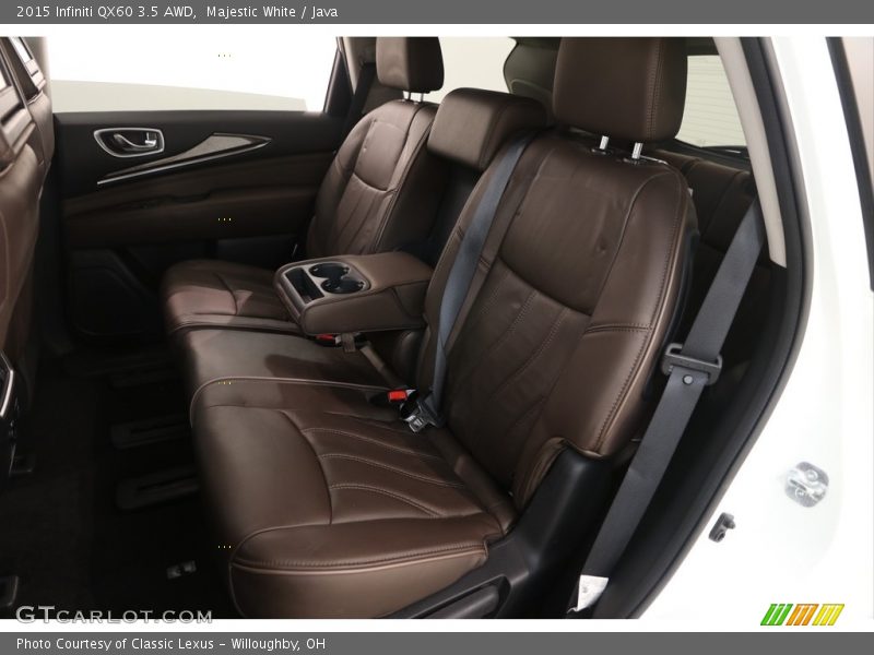 Majestic White / Java 2015 Infiniti QX60 3.5 AWD