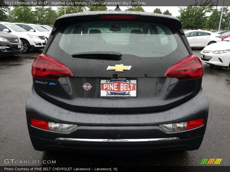 Nightfall Gray Metallic / Dark Galvanized/­Sky Cool Gray 2017 Chevrolet Bolt EV LT