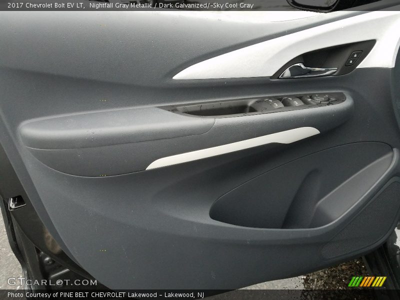 Nightfall Gray Metallic / Dark Galvanized/­Sky Cool Gray 2017 Chevrolet Bolt EV LT