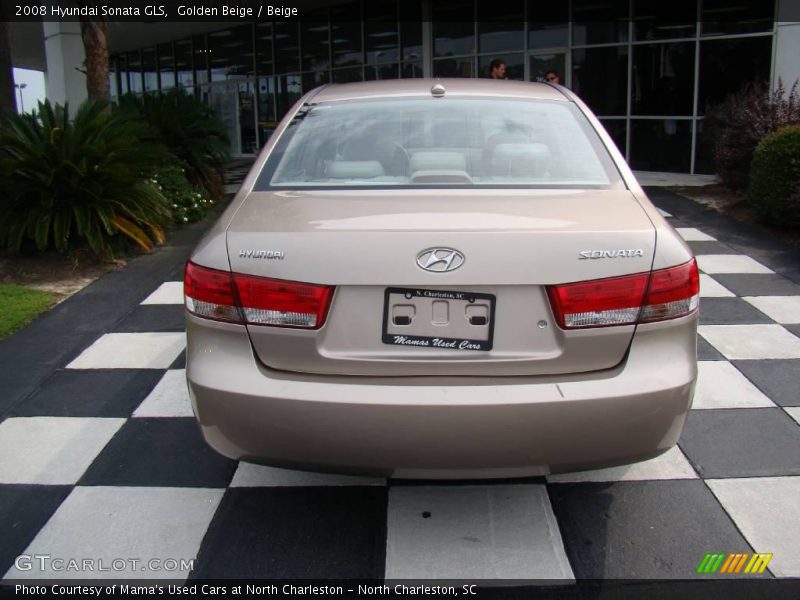 Golden Beige / Beige 2008 Hyundai Sonata GLS