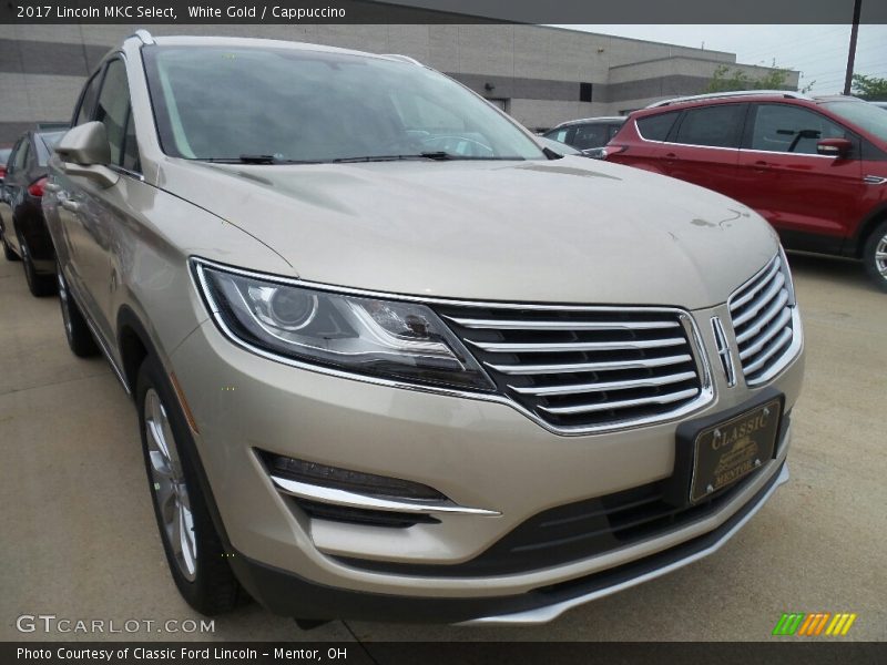 White Gold / Cappuccino 2017 Lincoln MKC Select