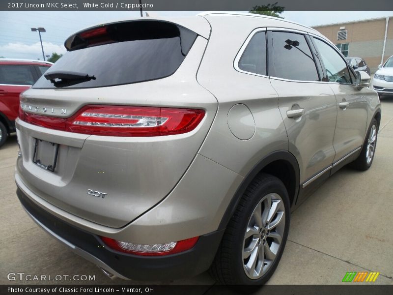 White Gold / Cappuccino 2017 Lincoln MKC Select