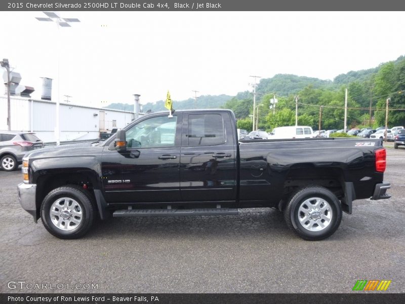 Black / Jet Black 2015 Chevrolet Silverado 2500HD LT Double Cab 4x4