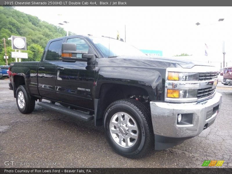 Black / Jet Black 2015 Chevrolet Silverado 2500HD LT Double Cab 4x4