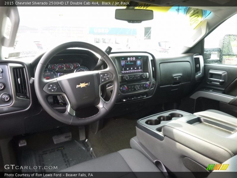 Black / Jet Black 2015 Chevrolet Silverado 2500HD LT Double Cab 4x4