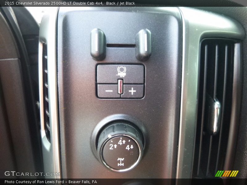 Black / Jet Black 2015 Chevrolet Silverado 2500HD LT Double Cab 4x4