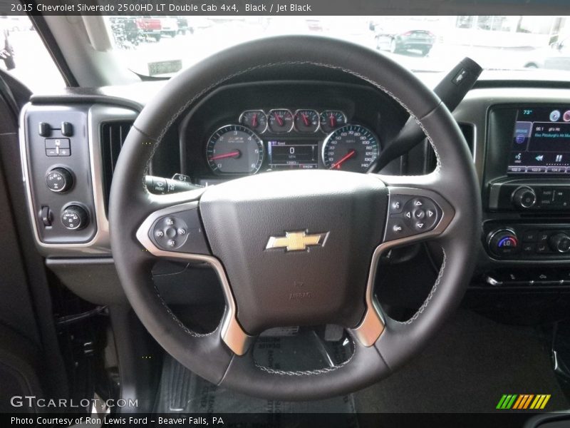 Black / Jet Black 2015 Chevrolet Silverado 2500HD LT Double Cab 4x4