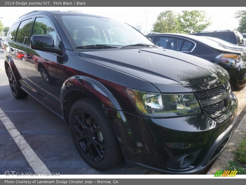Pitch Black / Black 2014 Dodge Journey SXT
