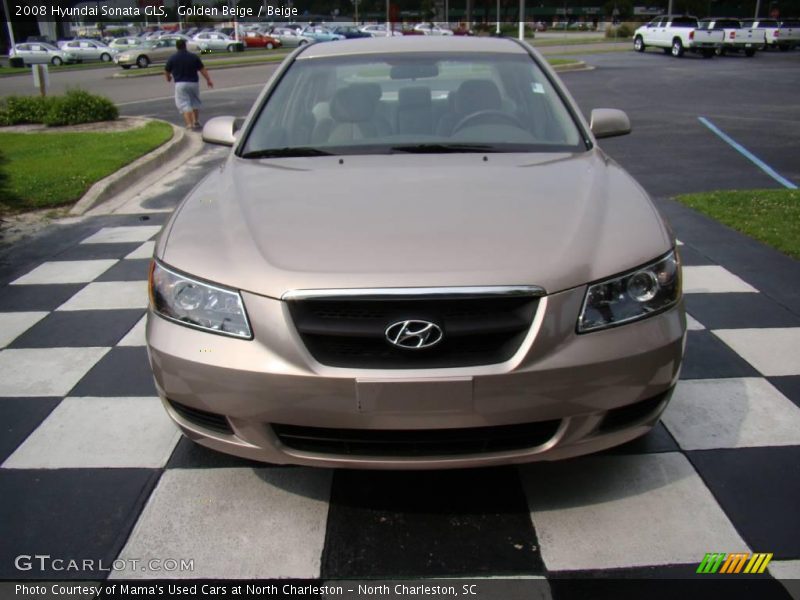 Golden Beige / Beige 2008 Hyundai Sonata GLS