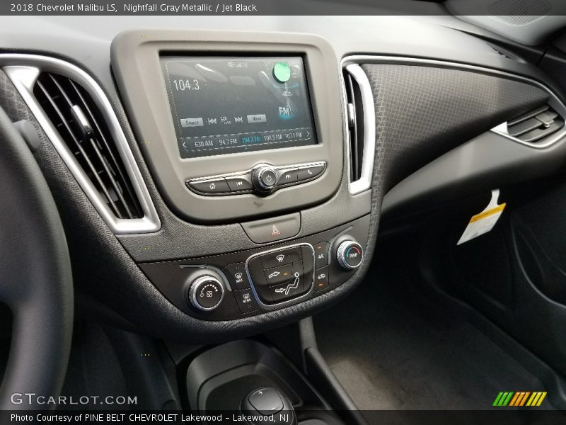 Controls of 2018 Malibu LS