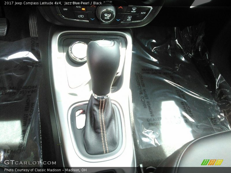 Jazz Blue Pearl / Black 2017 Jeep Compass Latitude 4x4
