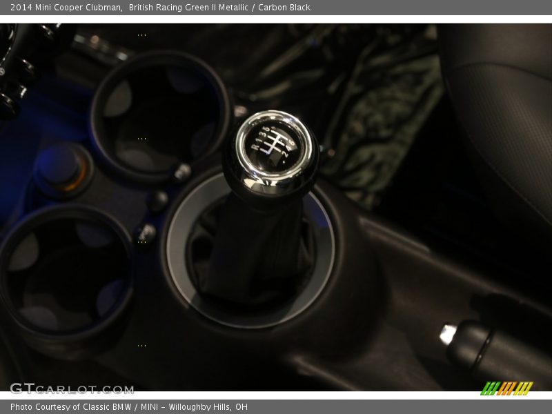 British Racing Green II Metallic / Carbon Black 2014 Mini Cooper Clubman