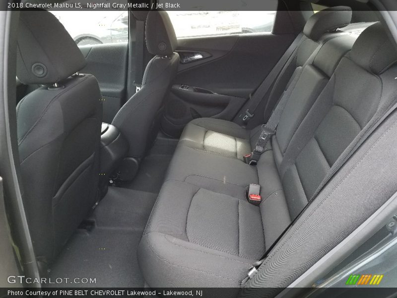 Nightfall Gray Metallic / Jet Black 2018 Chevrolet Malibu LS
