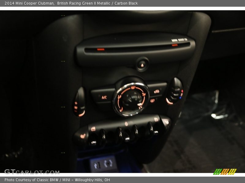 British Racing Green II Metallic / Carbon Black 2014 Mini Cooper Clubman