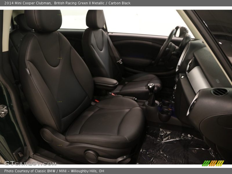 British Racing Green II Metallic / Carbon Black 2014 Mini Cooper Clubman
