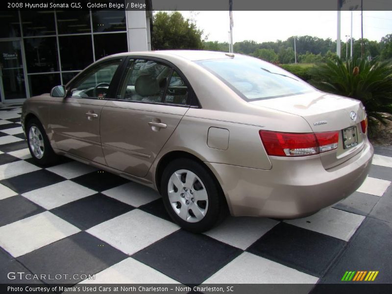 Golden Beige / Beige 2008 Hyundai Sonata GLS