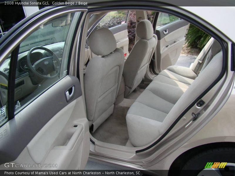 Golden Beige / Beige 2008 Hyundai Sonata GLS