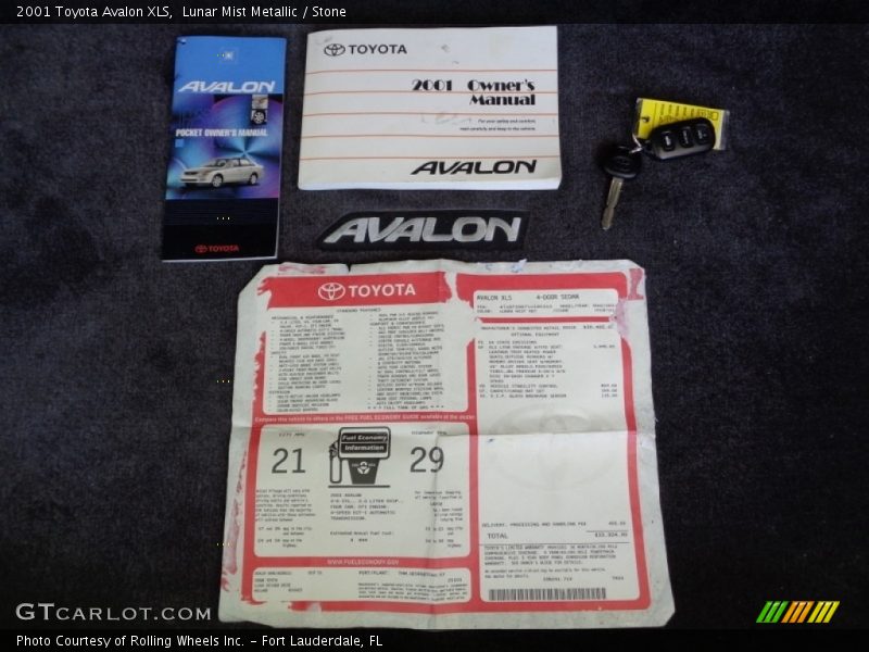 Lunar Mist Metallic / Stone 2001 Toyota Avalon XLS