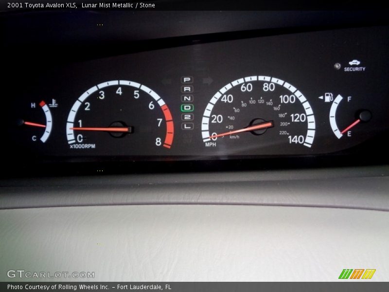 Lunar Mist Metallic / Stone 2001 Toyota Avalon XLS