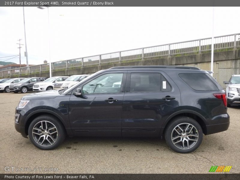 Smoked Quartz / Ebony Black 2017 Ford Explorer Sport 4WD