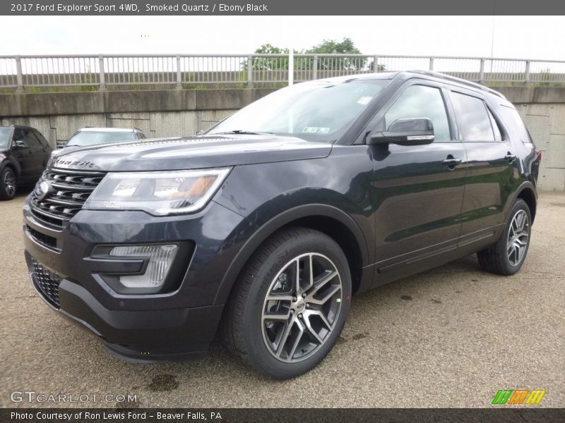 Smoked Quartz / Ebony Black 2017 Ford Explorer Sport 4WD