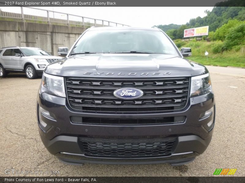 Smoked Quartz / Ebony Black 2017 Ford Explorer Sport 4WD