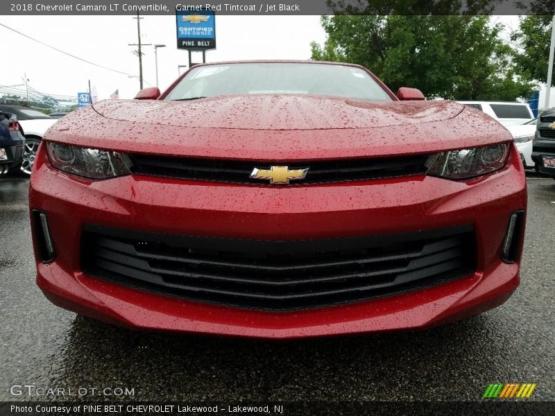 Garnet Red Tintcoat / Jet Black 2018 Chevrolet Camaro LT Convertible