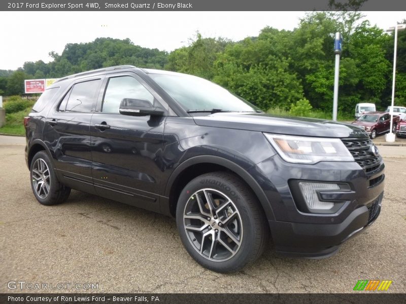 Smoked Quartz / Ebony Black 2017 Ford Explorer Sport 4WD