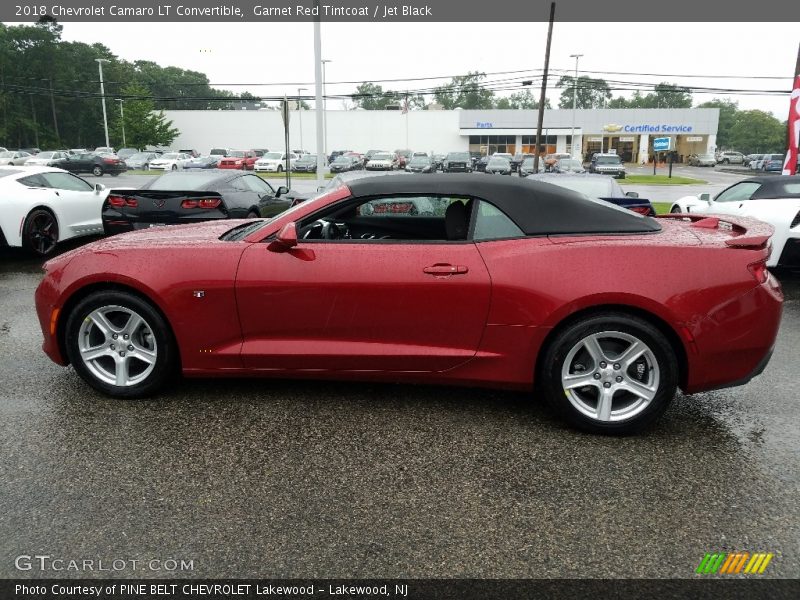  2018 Camaro LT Convertible Garnet Red Tintcoat