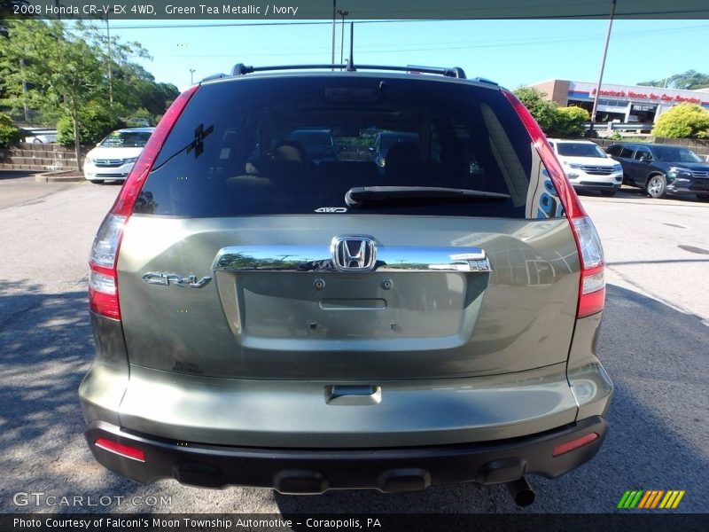 Green Tea Metallic / Ivory 2008 Honda CR-V EX 4WD