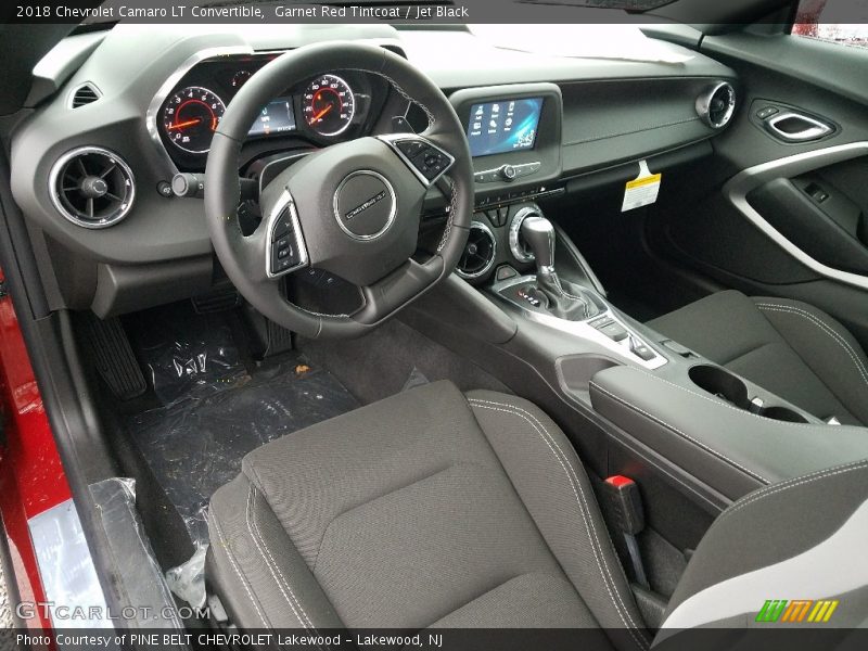  2018 Camaro LT Convertible Jet Black Interior