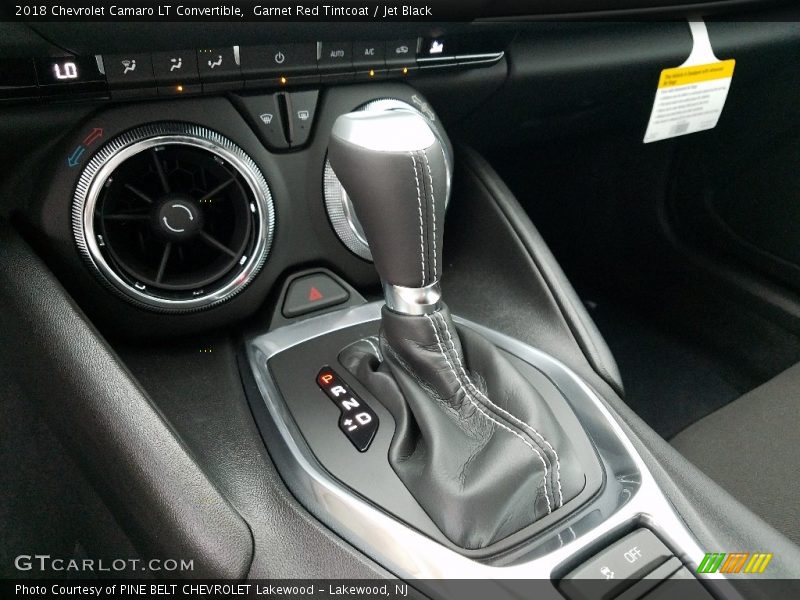 Garnet Red Tintcoat / Jet Black 2018 Chevrolet Camaro LT Convertible
