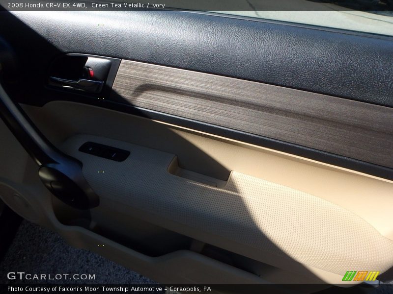 Green Tea Metallic / Ivory 2008 Honda CR-V EX 4WD