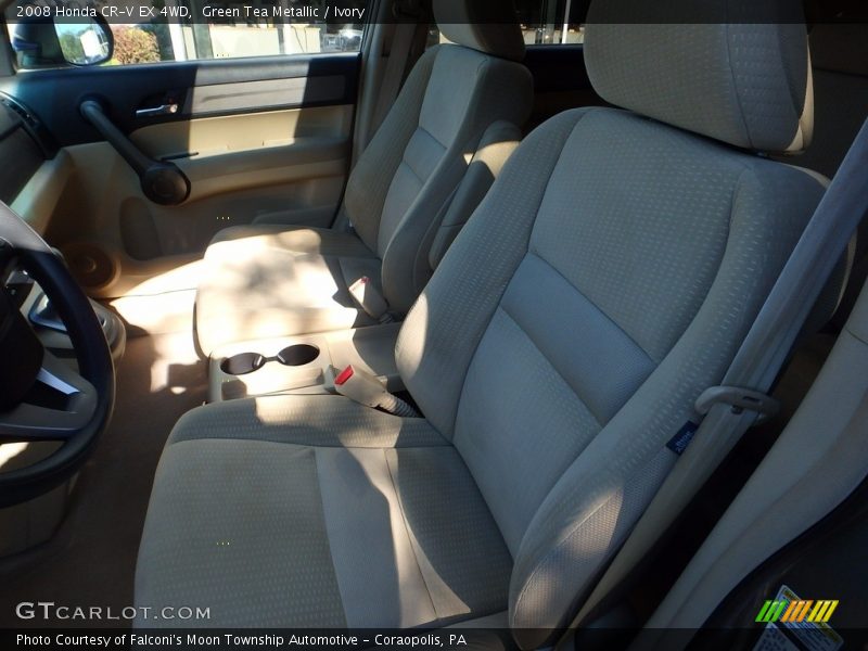 Green Tea Metallic / Ivory 2008 Honda CR-V EX 4WD