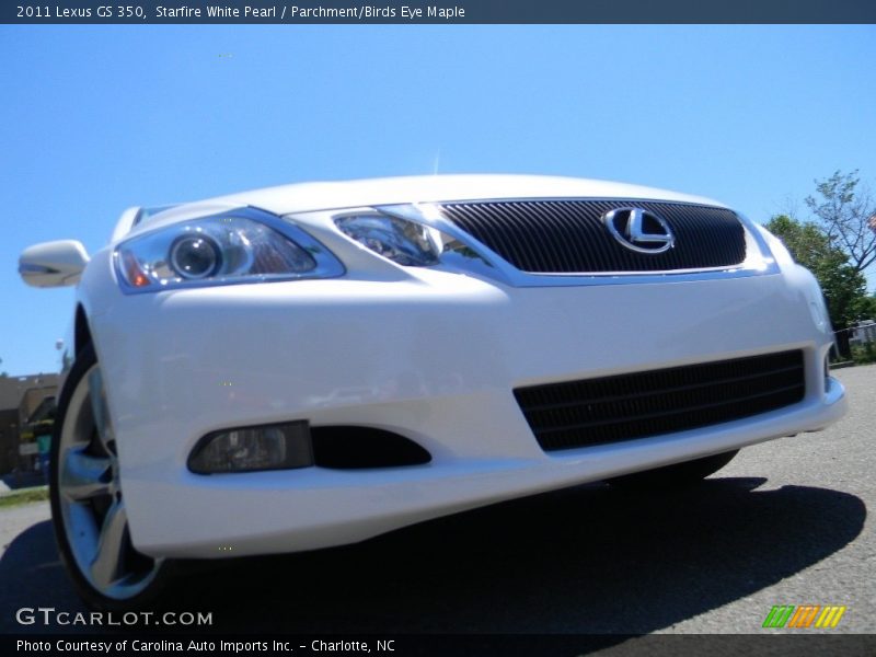 Starfire White Pearl / Parchment/Birds Eye Maple 2011 Lexus GS 350