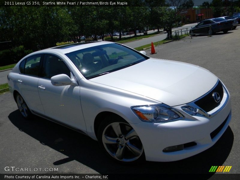 Starfire White Pearl / Parchment/Birds Eye Maple 2011 Lexus GS 350
