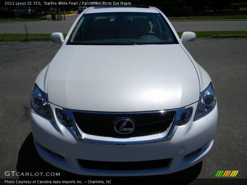 Starfire White Pearl / Parchment/Birds Eye Maple 2011 Lexus GS 350