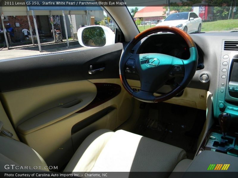 Starfire White Pearl / Parchment/Birds Eye Maple 2011 Lexus GS 350