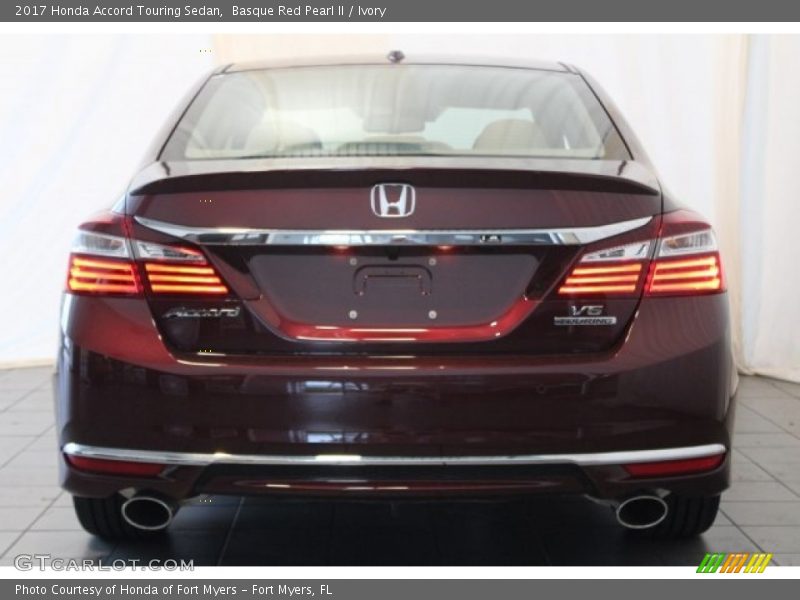 Basque Red Pearl II / Ivory 2017 Honda Accord Touring Sedan