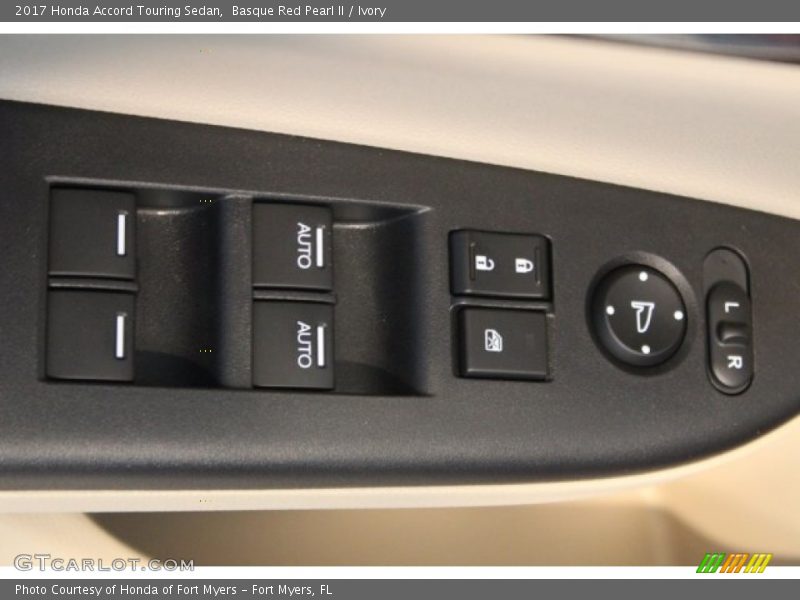 Basque Red Pearl II / Ivory 2017 Honda Accord Touring Sedan