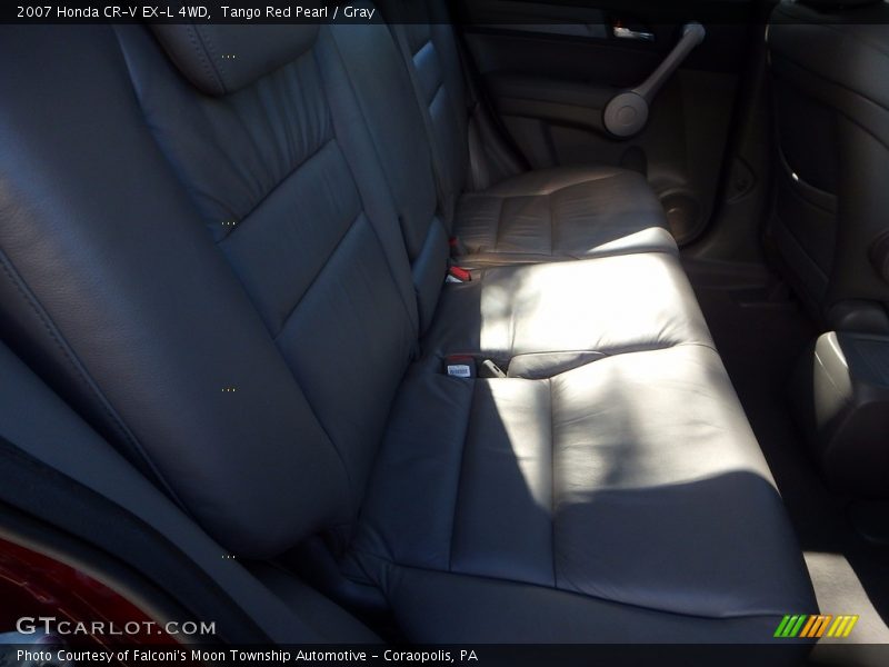 Tango Red Pearl / Gray 2007 Honda CR-V EX-L 4WD