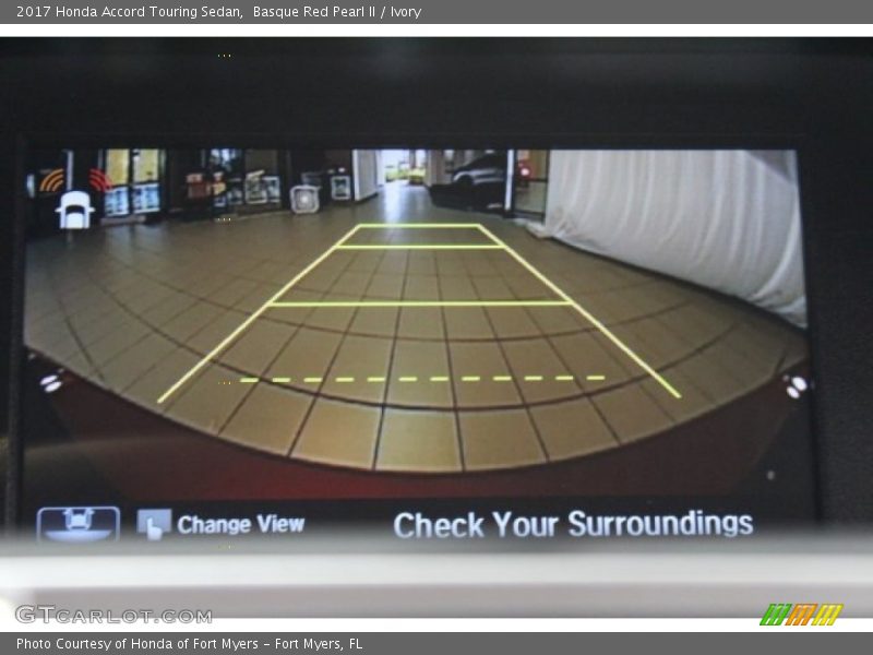 Basque Red Pearl II / Ivory 2017 Honda Accord Touring Sedan