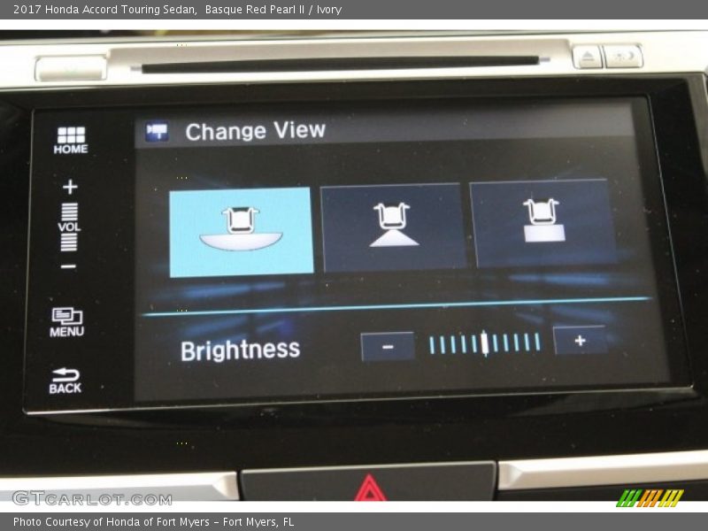 Basque Red Pearl II / Ivory 2017 Honda Accord Touring Sedan