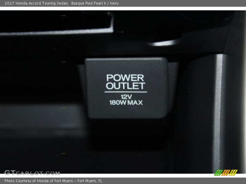 Basque Red Pearl II / Ivory 2017 Honda Accord Touring Sedan