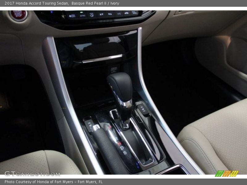 Basque Red Pearl II / Ivory 2017 Honda Accord Touring Sedan