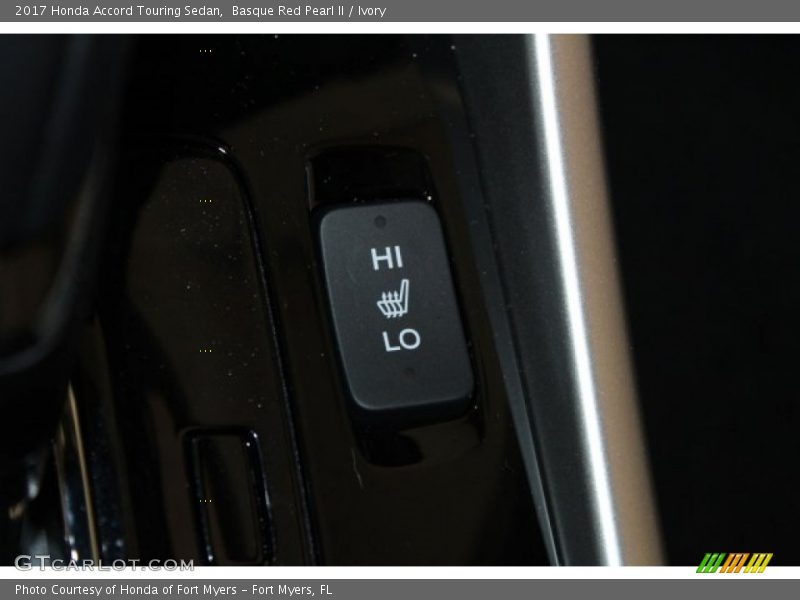 Basque Red Pearl II / Ivory 2017 Honda Accord Touring Sedan