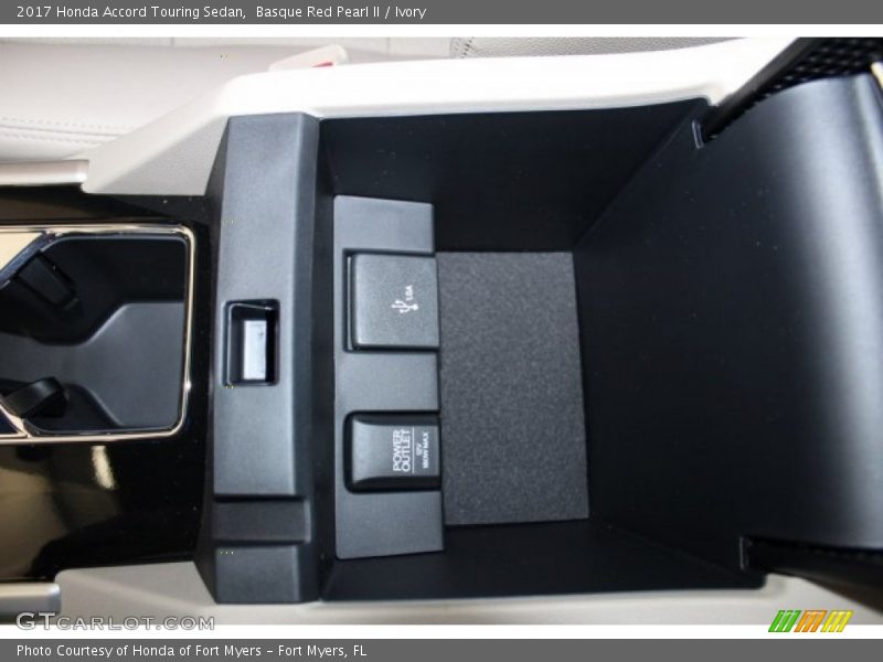 Basque Red Pearl II / Ivory 2017 Honda Accord Touring Sedan