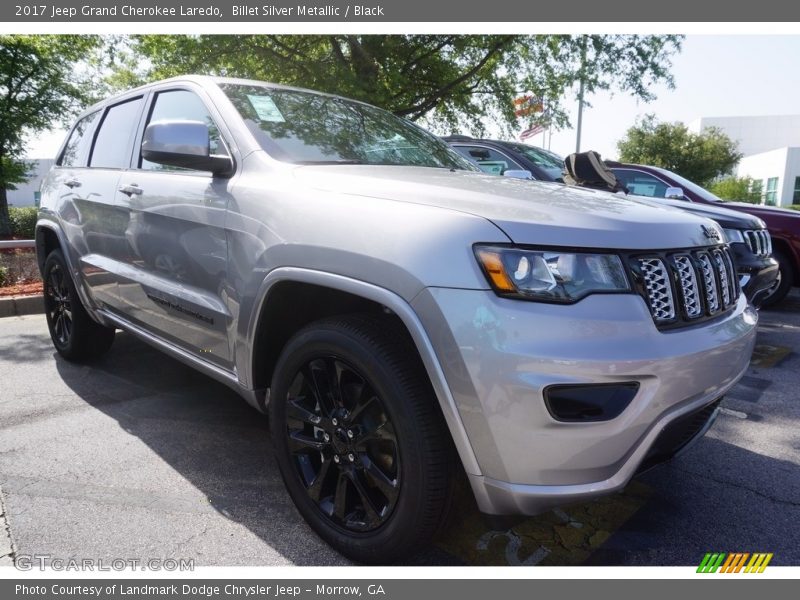 Billet Silver Metallic / Black 2017 Jeep Grand Cherokee Laredo